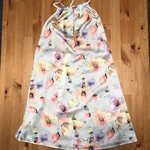 Floral/Satin Party Dress